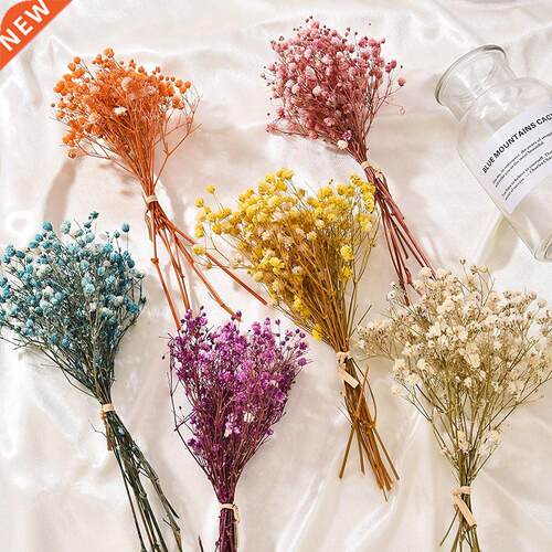 Real Happy FloweR Small NatuRal DRieD FloweRS Bouquet DRy Fl