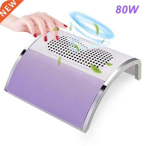 Nail Vacuum Cleaner 80w High Power Dust Extractor For Nail L