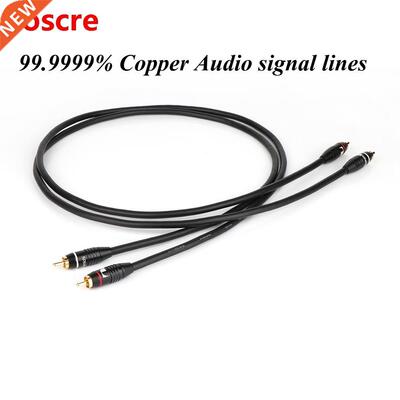 X40111 Par H-End 99.9999% OFC Copper RCA nterconnect Cabl