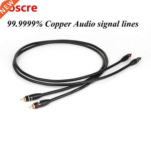 X40111 Par H-End 99.9999% OFC Copper RCA nterconnect Cabl