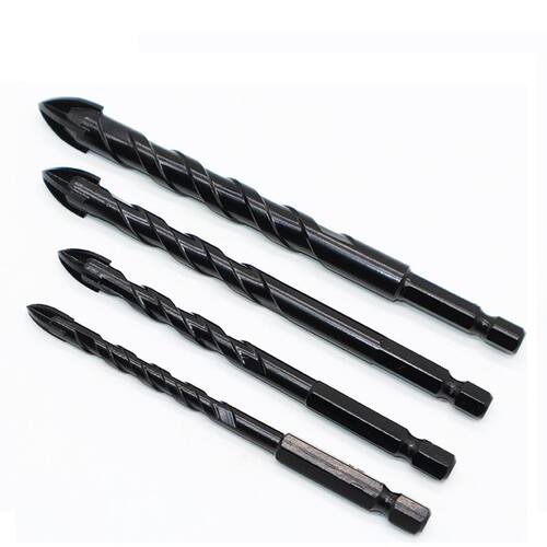 New pess Cross Hex Tile Bits Glass Ceramic Concrete Hole