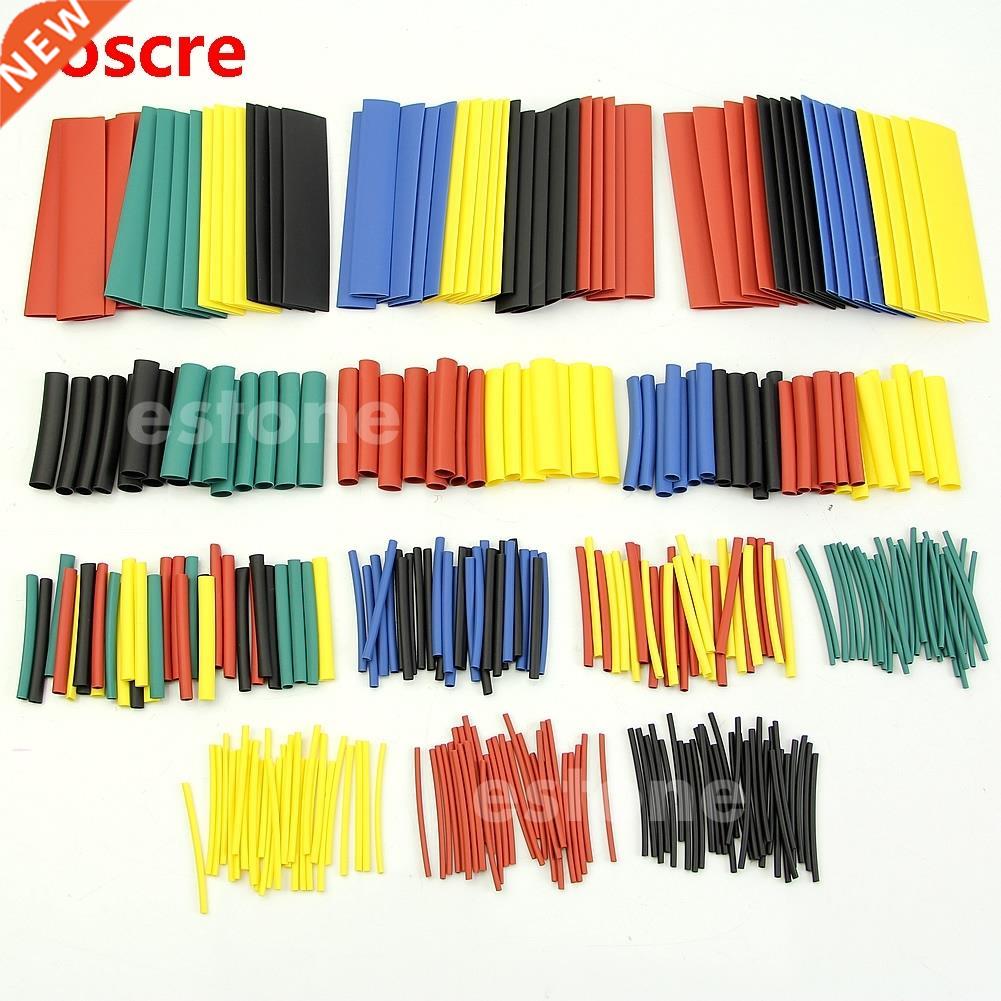 28 Pcs 8 Sizes Assorted Heat Shrink Tube Tubing Wrap Sleeve