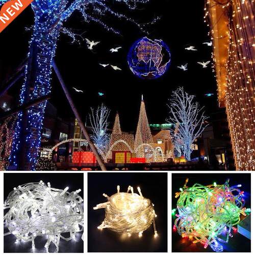 10M 100 LED String Fairy Lights Indoor/Outdoor Holiday Party