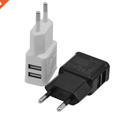 Universal Dual US Charger 2A Travel EU Plug Adapter portal