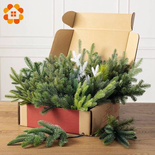 1Pack Christmas Fake Plants Pine Branches For Christmas Tree