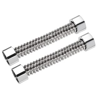 Corrugated Stainless Steel Water Line 3.9inch Long G1/2 Fema