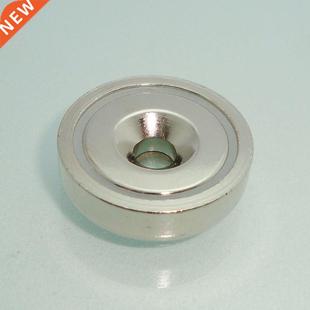 2PCS Vertical Max Pulling Force 2KGs Mounting Magnet D42x8.