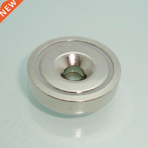 2PCS Vertical Max Pulling Force 2KGs Mounting Magnet D42x8.
