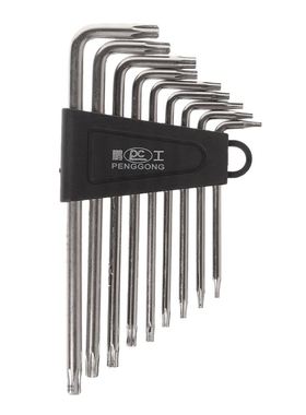 9 Pcs Hex Key Wrench Sets Torx L Shape Key Repair Tool Screw