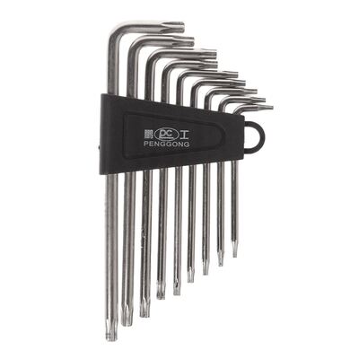 9 Pcs Hex Key Wrench Sets Torx L Shape Key Repair Tool Screw