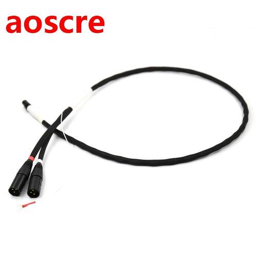 YTER LC801 PCOCC silver plated Tonarm Cable 5 Pin DIN XLR