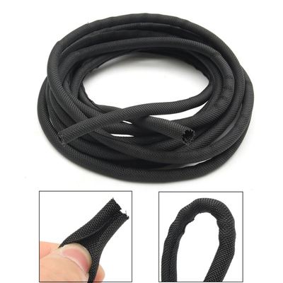 Dropship 3M Black Wrap Braided Cable Sleeve 5mm General Wire