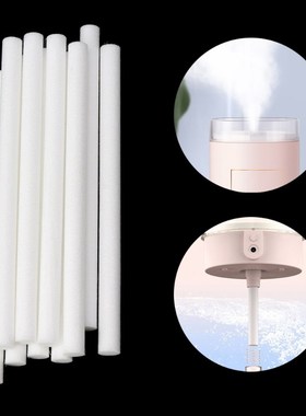 10Pcs 7mmx115mm Humidifiers Filters Cotton Swab for