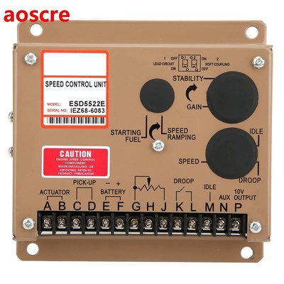 Generator Speed Controller Regulator Governor Electronic Gen