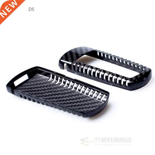 Auto Key Case Carbon Fiber Remote Shell Bag Holder Covers fo