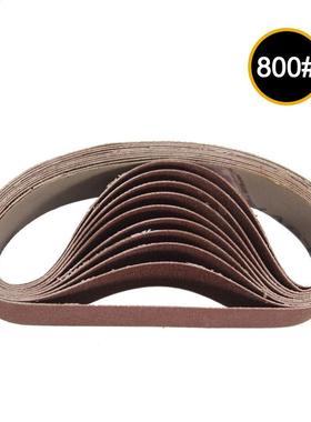 10pcs Abrasive Sanding Belts 0x0mm 800 Grit Sanding Grind