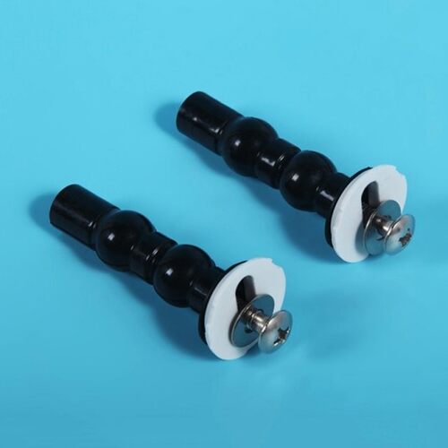 2 Pieces Toilet Seat Hinges Screws Fixings Toilet Lid Expans