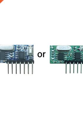 433mhz Wreless RF Recever 1527 Learnng Code Decoder Modul