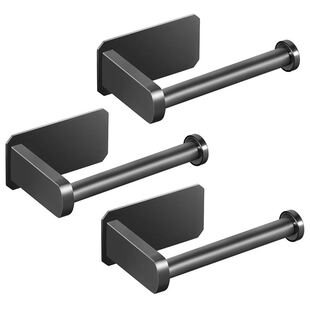 X Toilet Paper Holder Self Adhesive Kitchen Washroom Adhesi