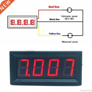 DC 0-99.99V (100V) 4-digits 0.56inch Digitl Voltmeter 3Wire