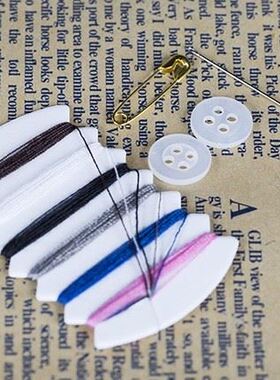 Hot20 set Mini Portable Sewing Kit Needle Thread Button Pin