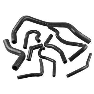 9pcs/Set Silicone Radiator Coolant Hose Silicone Hose Kit F
