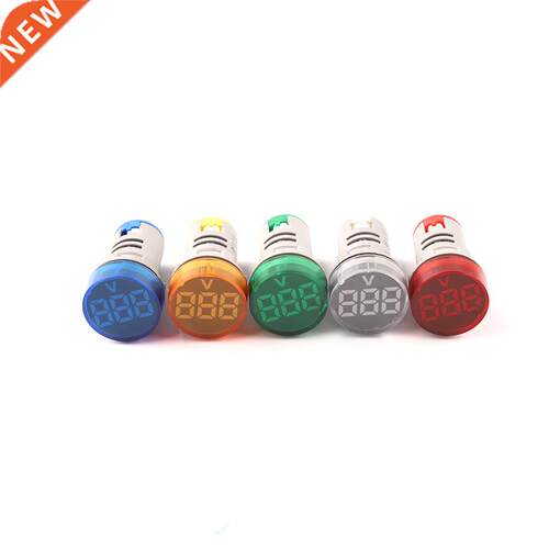 22mm LED Auto Round Vtage Frosted Surface Mini Digital Dis