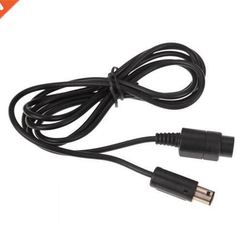 1.8m Controller Extension Cable for GameCube Black Controlle