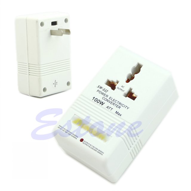 Professional Power Voltage Converter 220/240V To 110/120V Ad