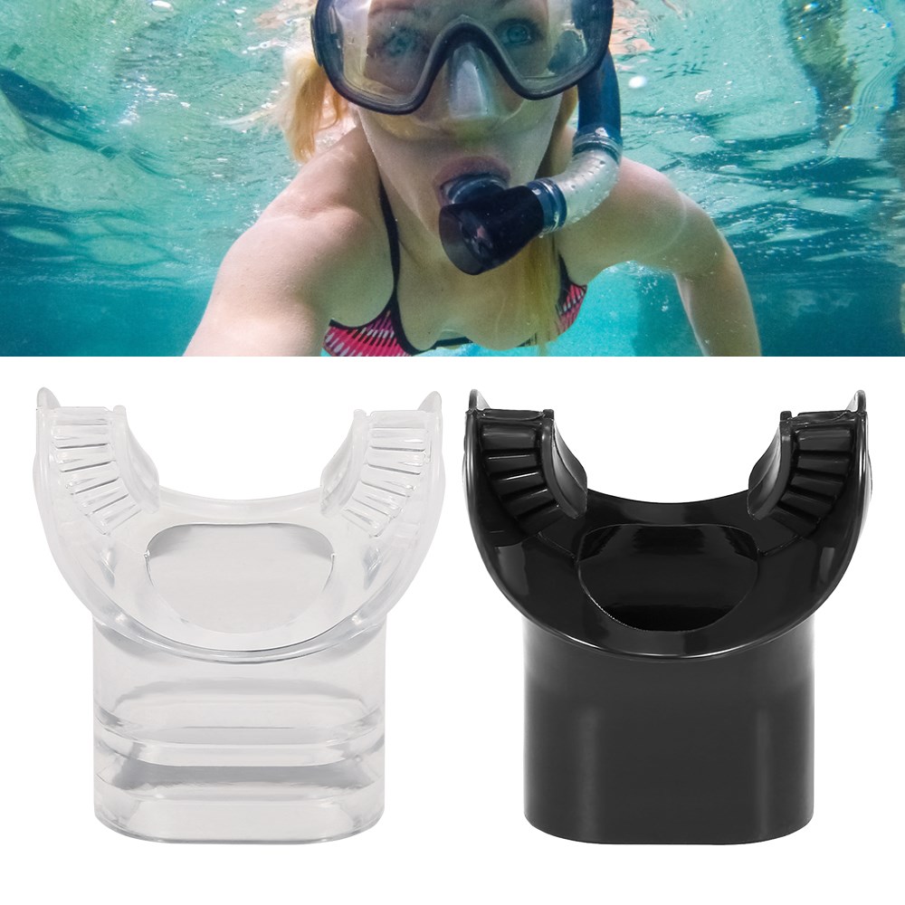 2 Pack Diving Swimming Silicone Mouthpiece Replacement
