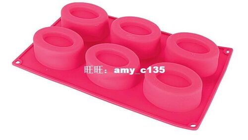 New 6 oval eggshaped silicone jelly pudding mold Soap s