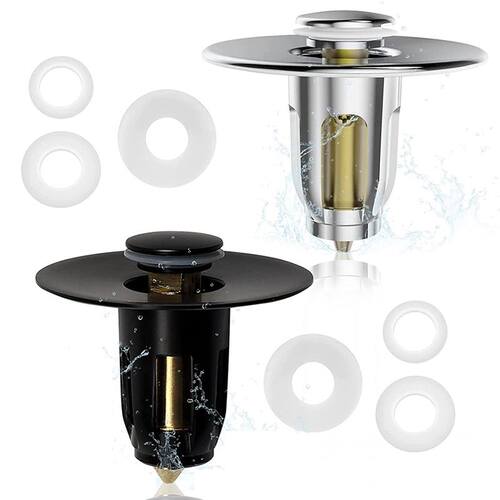 Universal Sink Stopper,1.1inch-1.96inch Sink Drain Plug for
