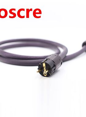 Preffair D507 OCC Copper Hifi AC power cable P-079E/C-079 Po