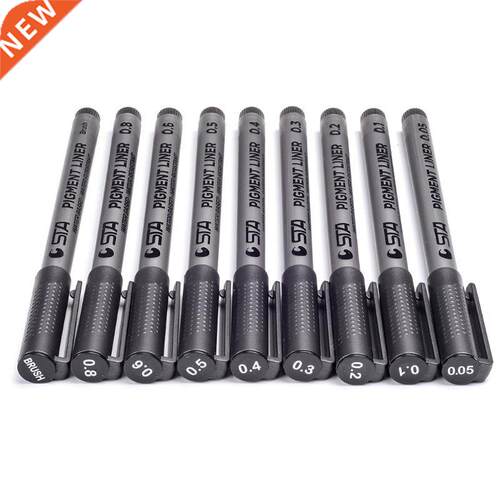 Comic Drwing Pen Set rtist Illustrtion Pens Set for Wter