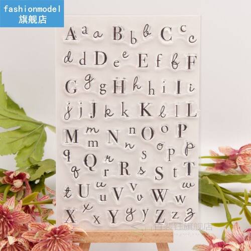 Cake Decorating Tools Alphabet Fondant Cake Stamp Silicone M