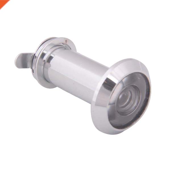 200 Degree 35-60mm Wide Angle Scope Peephole Door Viewer Sil