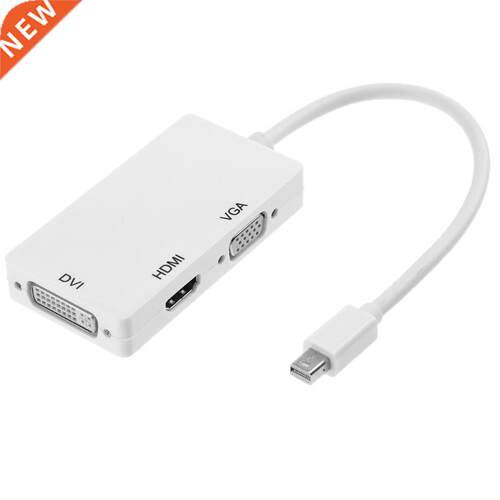 3 in 1 Mini Displyport DP Mle to HI VG DVI Video dpte