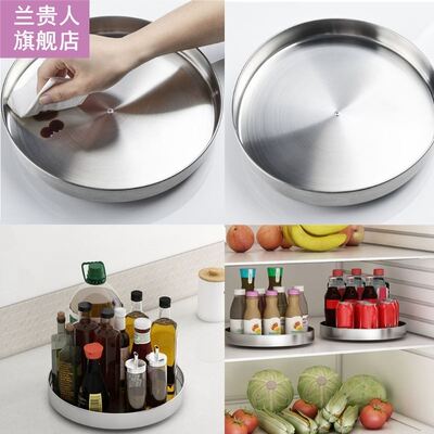 Kitchen Spice Racks Rotating Plates Stainless Steel Spice Ho
