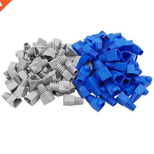20Pcs RJ-45 Connector Plug Sheath CAT5e CAT5 Network Cable C
