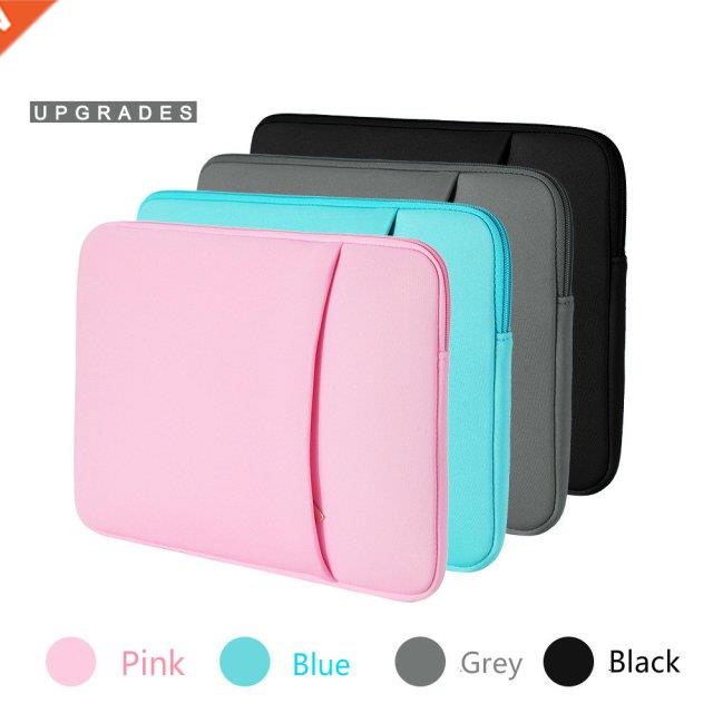 1Pc 4 Colors Portable Laptop Notebook Case Women Men Sleeve