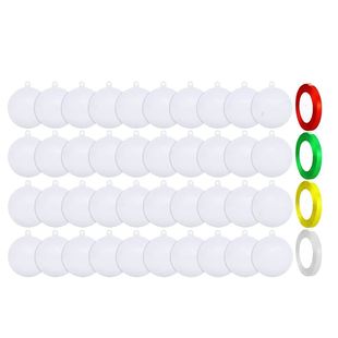 50 Pieces Round Acrylic Sheet Acrylic Discs Circles Round Wh