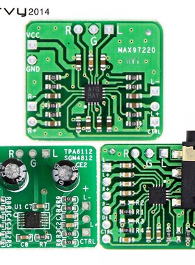 SGM4812 TPA6132 MAX97220 Headphone Amplifier Differential Ba