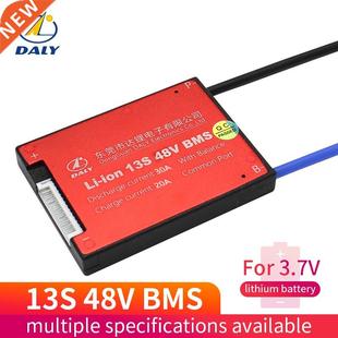 3.6V 3.7V 13S 48V E-bike Li ion battery 18650 BMS 15A 20A 30