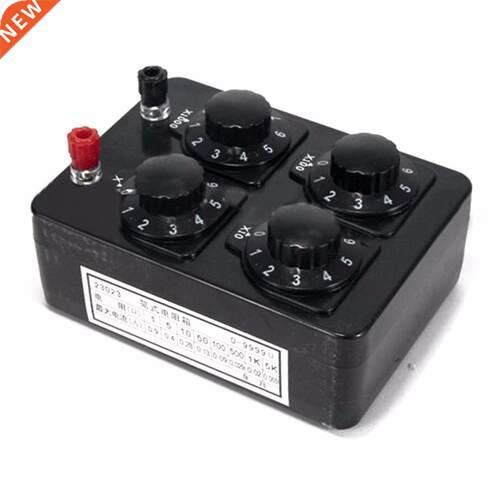 Precision Plastic Variable Decade Resistor Resistance Box 0-