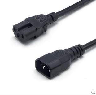 IEC 320 C14 To C15 PDU UPS Male To Female Power Cord Extens