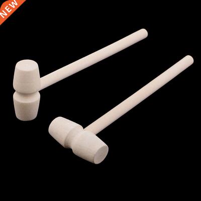 10 Pieces Mini Wooden Hammer Wood Mallets For Seafood Lobst