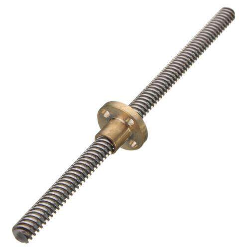 250mm 3D Printer 8mm Lead Screw Rod Z Axis Linear Rail Bar S