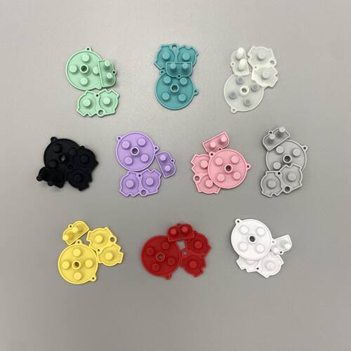 100 Sets Rubber Conductive Buttons Replacement A B D pad for