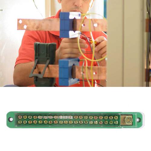 konektor Household Meter Terminal Row Electrical Enclosure J