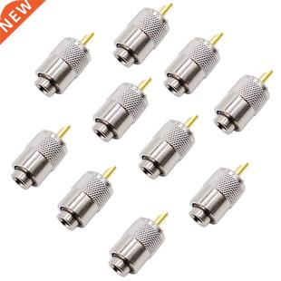 10PCS RF Connector UHF Male Connector RG8 RG58 Cable Lug Ant